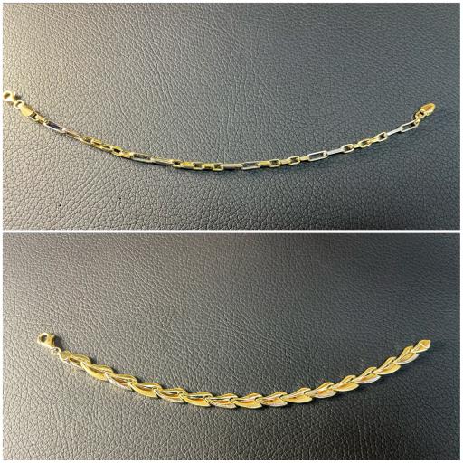 Златни гривни zlaten 14 K 585 gold griwna grivna