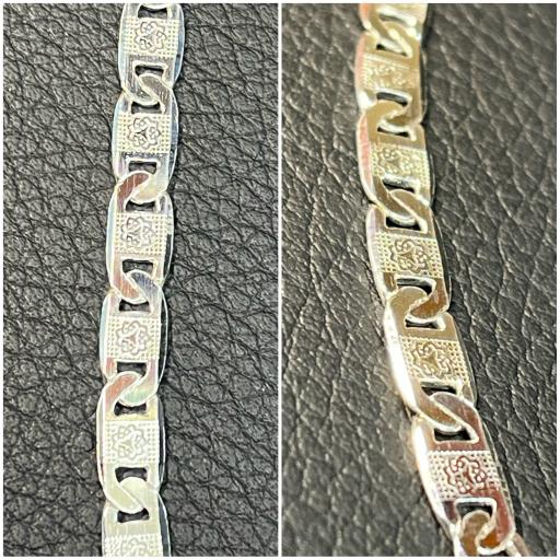 Сребърно ланче ланец чисто нов синджир 925 silver lanec lanche sinjir