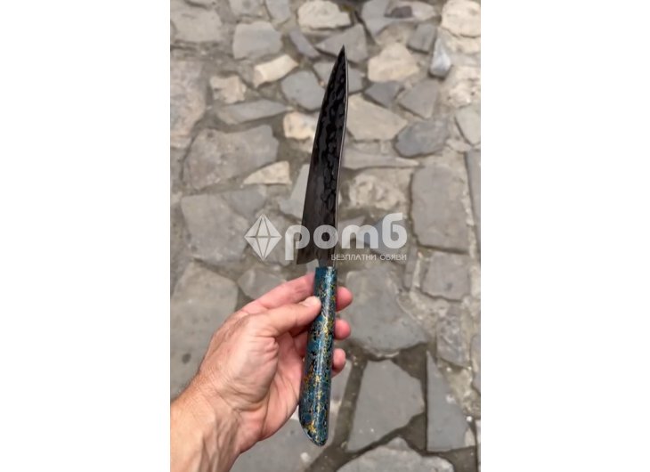 Готварски Нож Модел с Ламинирано Острие от Стомана 9cr18mov440C 25мм-2