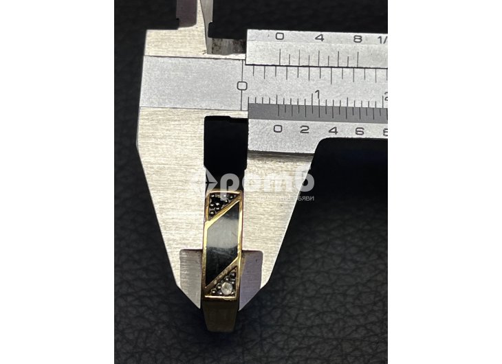 Златен пръстен prasten zlaten 14 K 585 gold -7