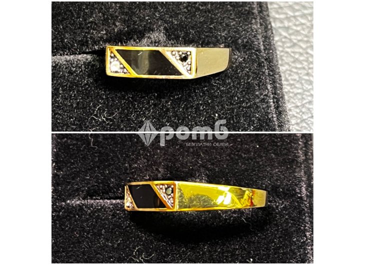 Златен пръстен prasten zlaten 14 K 585 gold -1