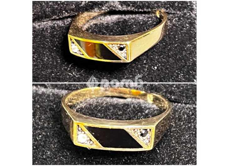 Златен пръстен prasten zlaten 14 K 585 gold -3