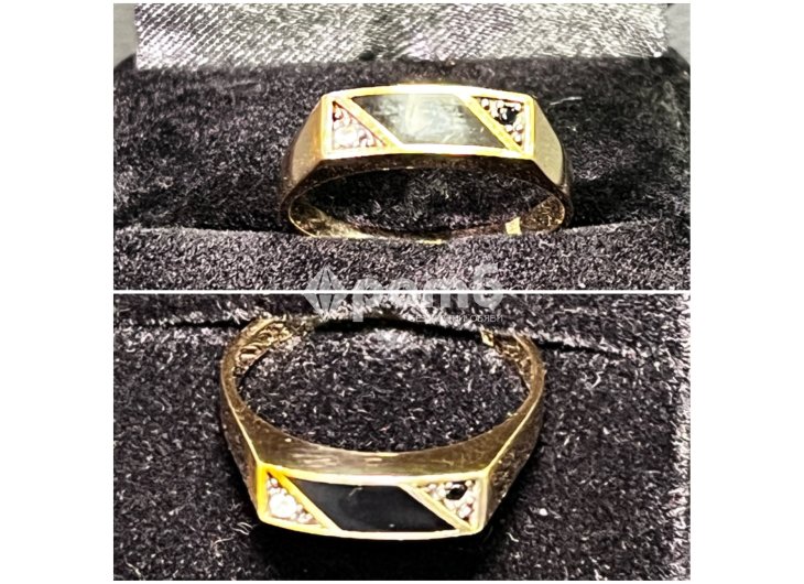 Златен пръстен prasten zlaten 14 K 585 gold -4