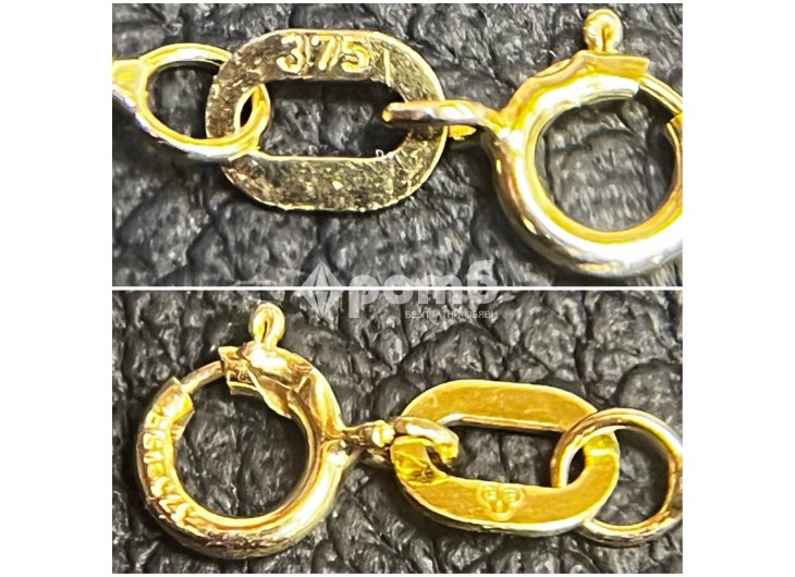 Златна гривна grivna zlaten 9 k 375 gold-1