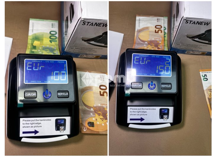 Детектор за банкноти EUR USD банкното броячна машина фалшиви банкноти-3