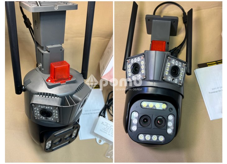 Биокулярна zoom Тройна камера wifi LYLU 12 mpx последен модел 2025 icsee camera kamera -1