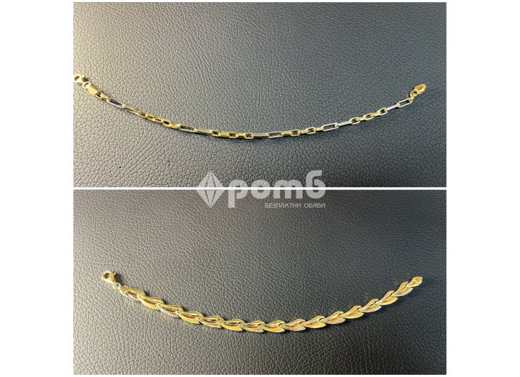 Златни гривни zlaten 14 K 585 gold griwna grivna-1