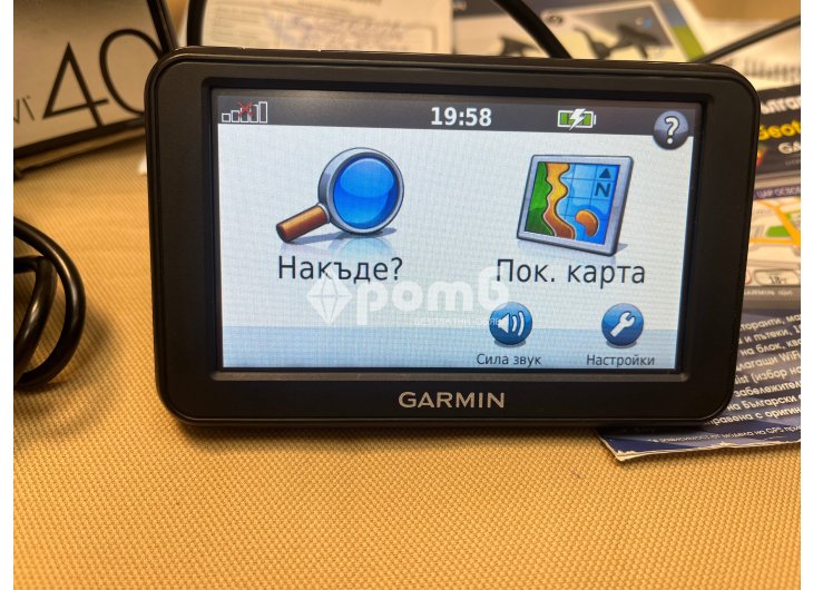 Навигация Garmin GPS с карта navigacia гармин GPS -3