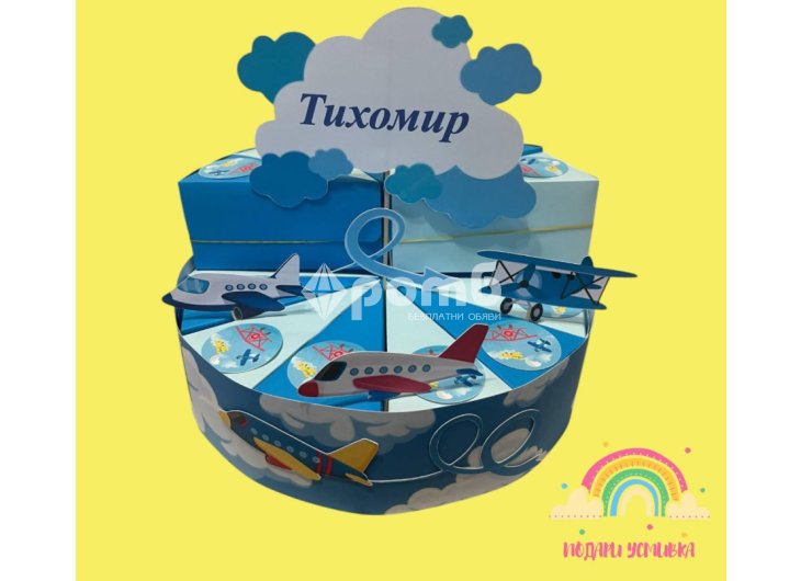 Хартиени Торти на Тема Коли и Транспорт-2