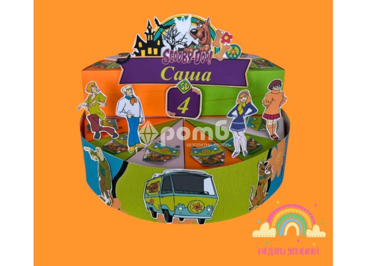 Хартиени Торти Любими Анимационни Герои-3