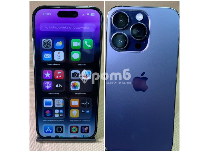 Apple iphone 14 PRO ПЕРФЕКТЕН перфектен Епъл айфон MQOG3ZDA-5
