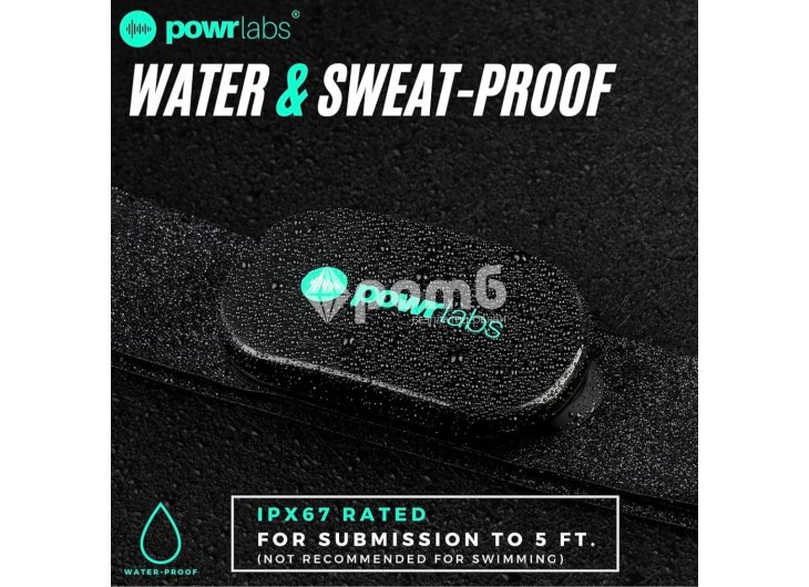 Нагръдник пулсомер колан Heart rate monitor PowrLabs-5