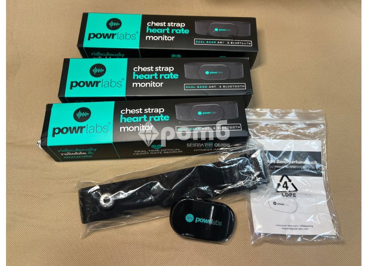 Нагръдник пулсомер колан Heart rate monitor PowrLabs-6