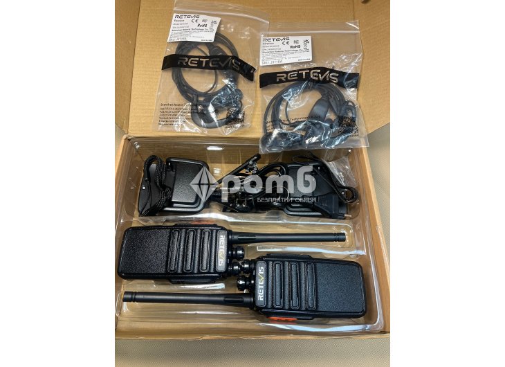 Retevis RT 24 walkie talkie radiostation радиостанция уоки токи-7