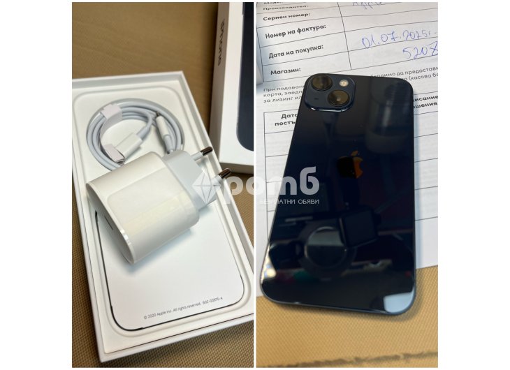 Apple iphone 13 чисто нов гаранция 24 мес айфон айфоун-9
