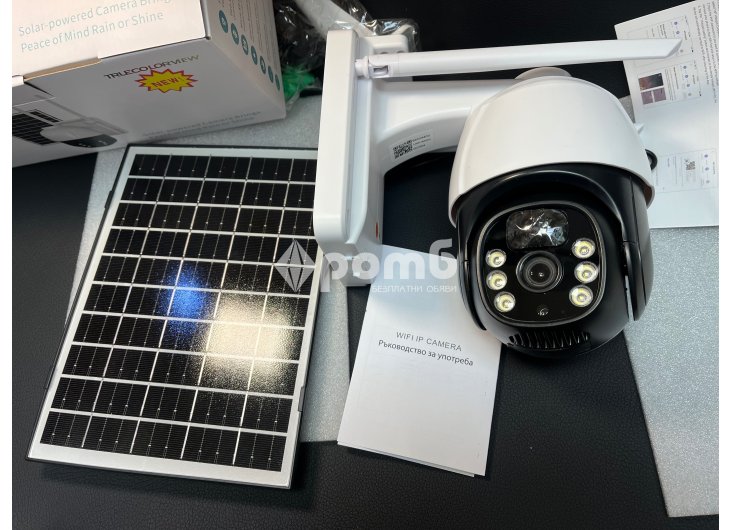 Соларна 10 mpx 4G Сим карта безжична камера kamera sim-4