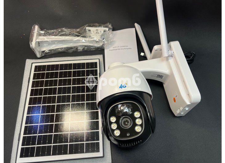 Соларна 10 mpx 4G Сим карта безжична камера kamera sim-2