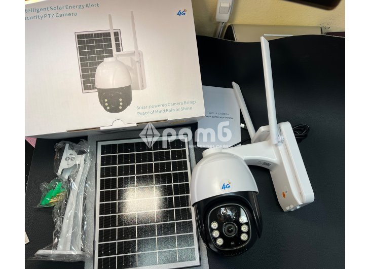 Соларна 10 mpx 4G Сим карта безжична камера kamera sim-1