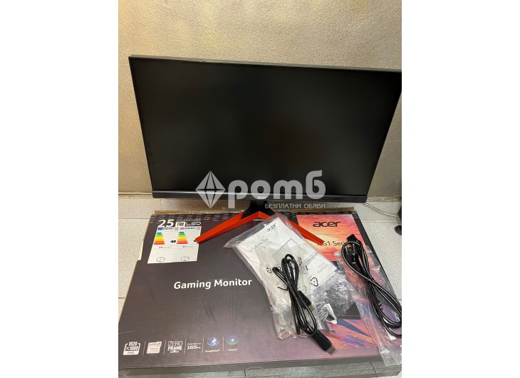 Монитор 25 инч геймърски Acer KG 251 Q monitor game PC computer gaming-3