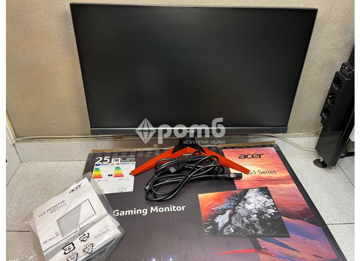 Монитор 25 инч геймърски Acer KG 251 Q monitor game PC computer gaming-2