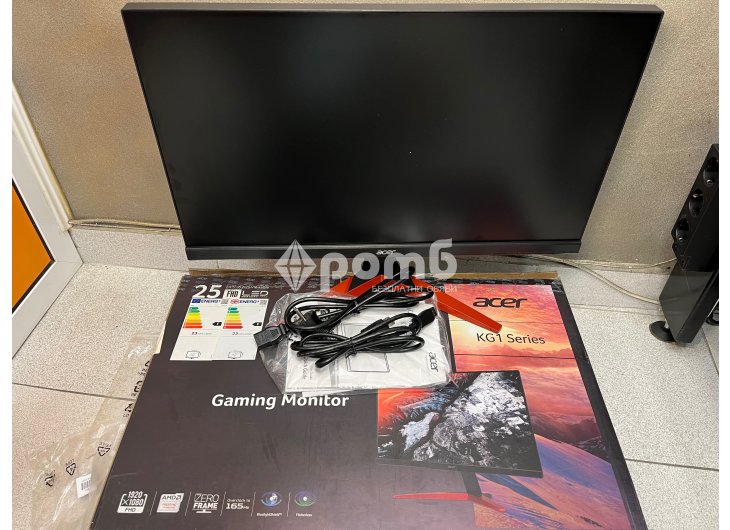 Монитор 25 инч геймърски Acer KG 251 Q monitor game PC computer gaming-4