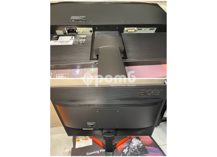 Монитор 25 инч геймърски Acer KG 251 Q monitor game PC computer gaming-8