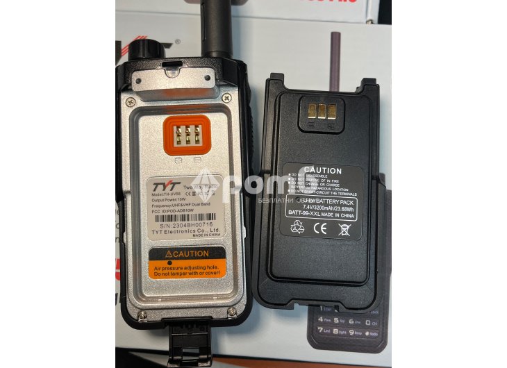 Радиостанция TYT THUV58 USB C последен модел 2025 walkie talkie radiostation радио уоки токи 11