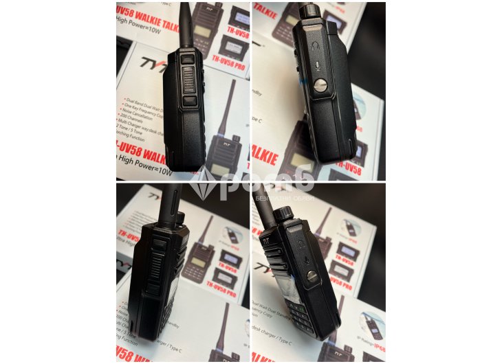 Радиостанция TYT THUV58 USB C последен модел 2025 walkie talkie radiostation радио уоки токи 9