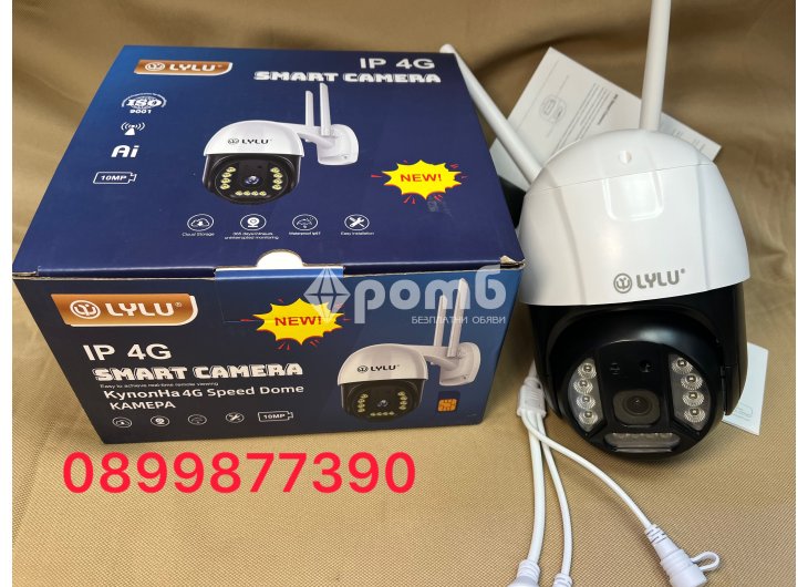 4G Камера 10 mpx 4G Сим карта безжична kamera sim -1