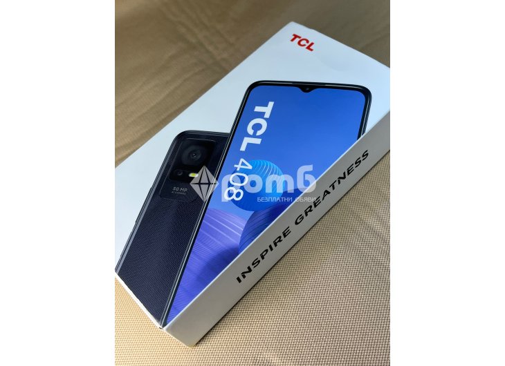 TCL 408 GSM чисто нов две сим Dual blue-3
