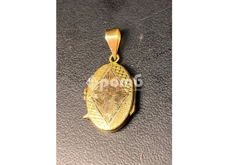 Висулка медальон снимка zlato gold 14 карата 585 karat-3