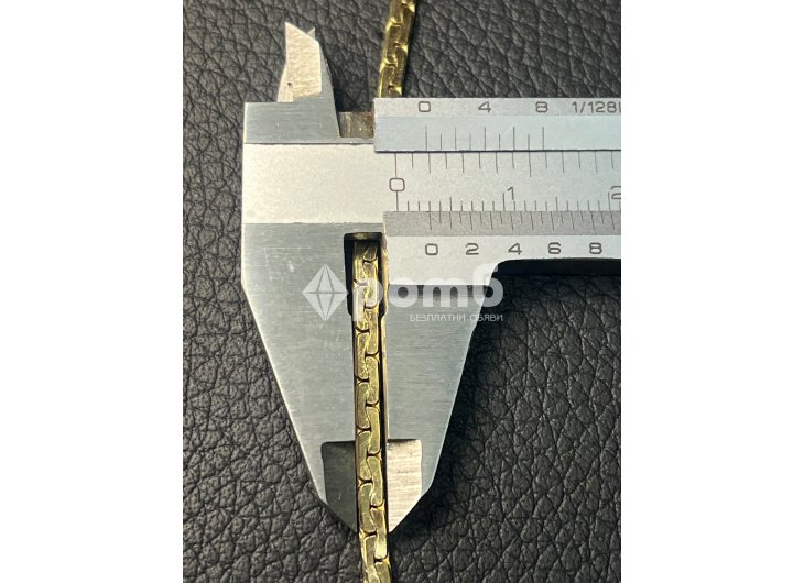 Златен Ланец житен клас синджир златно ланче 14 к 585 gold zlato zlatni lanec lance -6