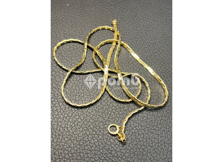 Златен Ланец житен клас синджир златно ланче 14 к 585 gold zlato zlatni lanec lance -2