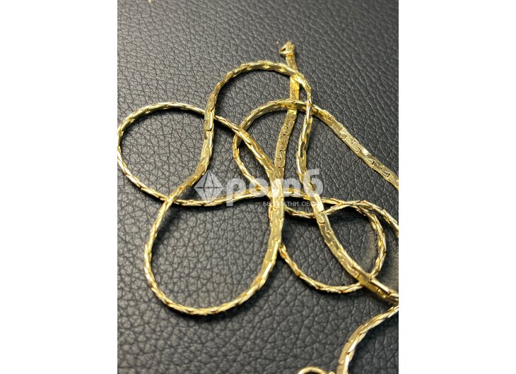 Златен Ланец житен клас синджир златно ланче 14 к 585 gold zlato zlatni lanec lance -1