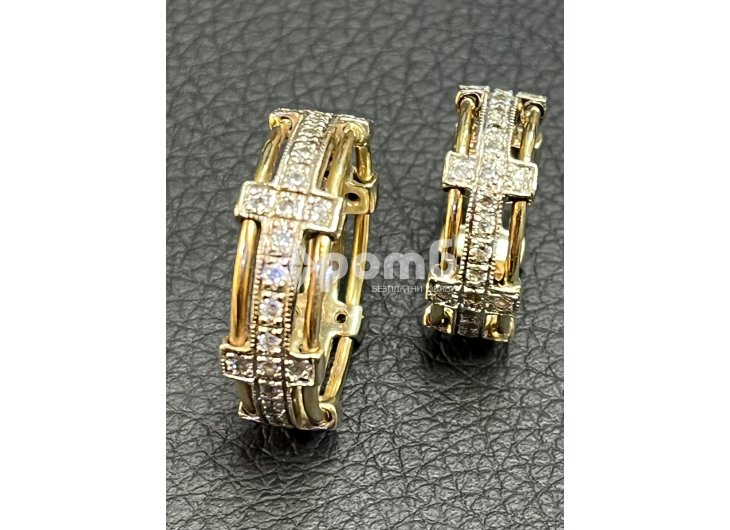 Златни Брачни венчални халки 14 K 585 Gold zlatni halki prasten brachni-3