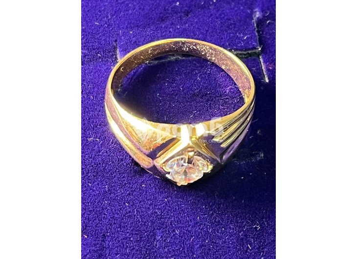 Златен пръстен 14 K 585 Gold zlatni prasten-3