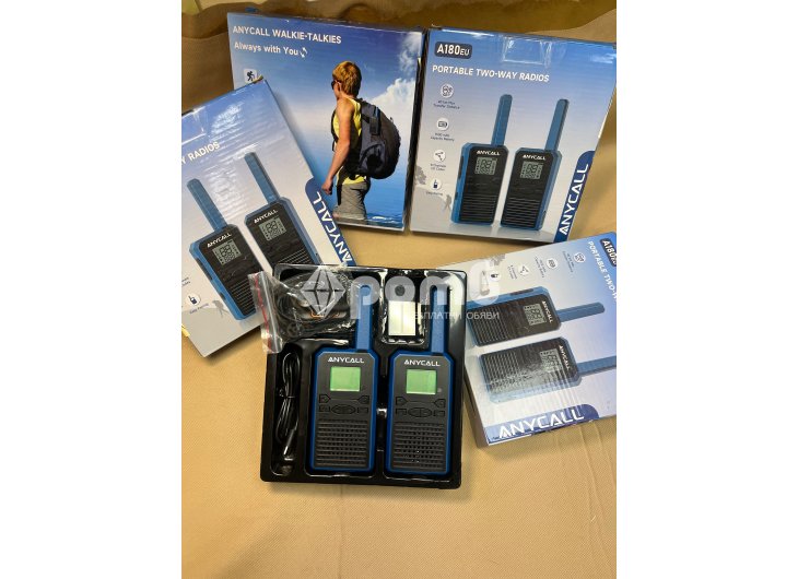 Професионални радиостанция уоки токи walkie talkie radiostation-1