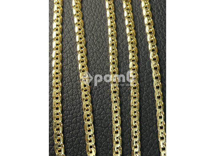 Златен Ланец кръст синджир krast ланче 14 к 585 gold zlato lanec lance-9