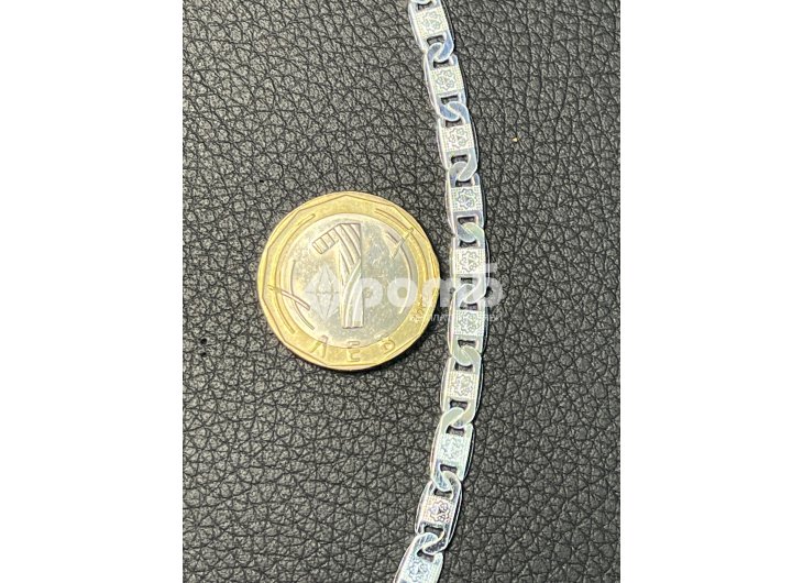 Сребърно ланче ланец чисто нов синджир 925 silver lanec lanche sinjir-5