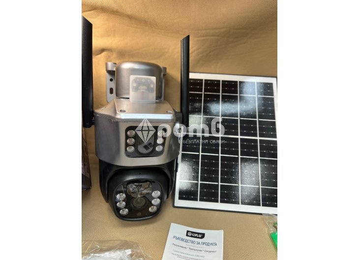 4G Соларна Двойна Камера LYLU 12 mpx 4G Сим карта безжична kamera sim-3