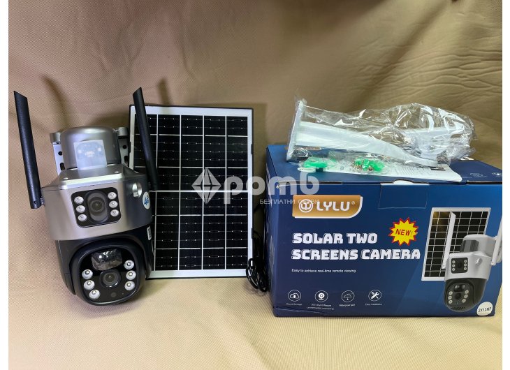 4G Соларна Двойна Камера LYLU 12 mpx 4G Сим карта безжична kamera sim-1
