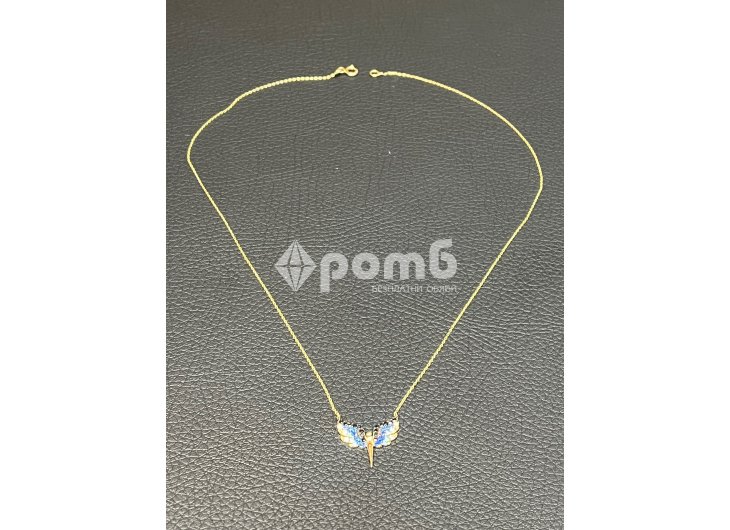 Златно колие феникс 14 карата 585 zlatni gold Fenix-8