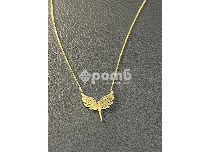 Златно колие феникс 14 карата 585 zlatni gold Fenix-7