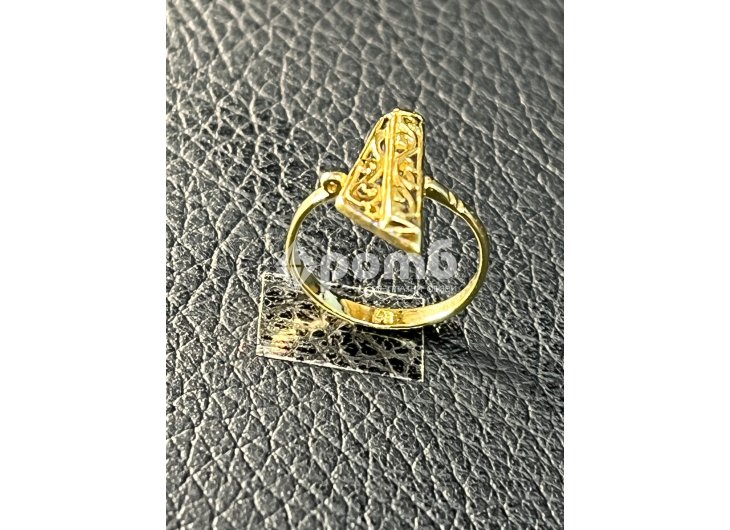 Пиано Златен пръстен Детски 14 K 585 Gold zlatni prasten 1