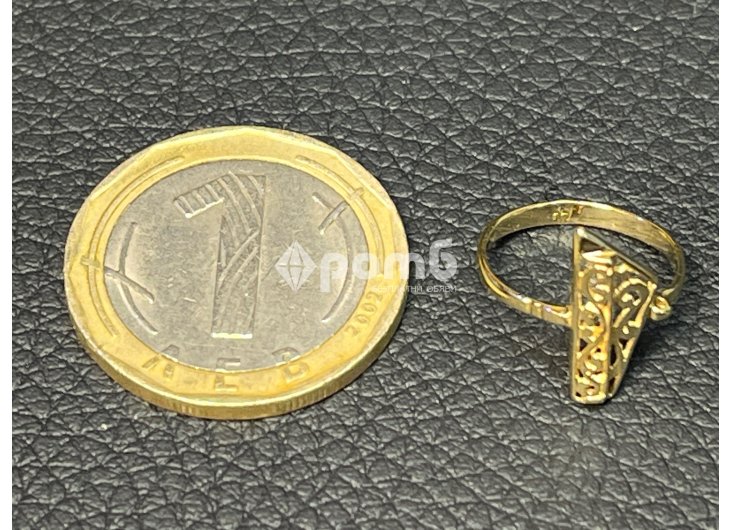 Пиано Златен пръстен Детски 14 K 585 Gold zlatni prasten 8