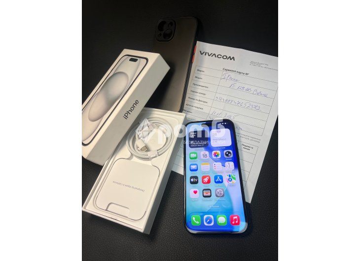  Apple iphone 15 BLACK нов гаранция айфон айфоун-1