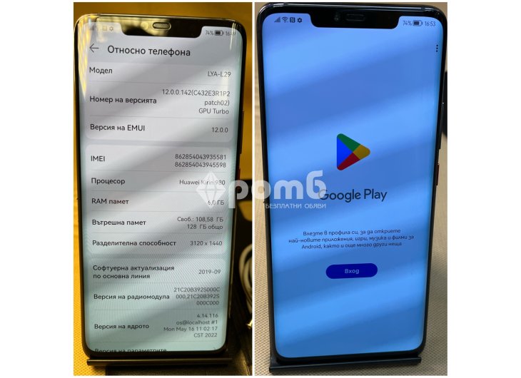 Huawei mate 20 PRO 6 gb ram LYAL29 Dual sim две сим 2