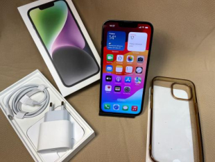 Apple iphone 14 256  gb ПЕРФЕКТЕН A2882 перфектен Епъл айфон MPVX3RX