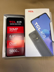 TCL 408 GSM чисто нов две сим Dual blue