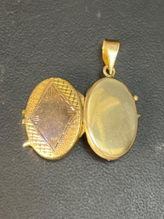 Висулка медальон снимка zlato gold 14 карата 585 karat
